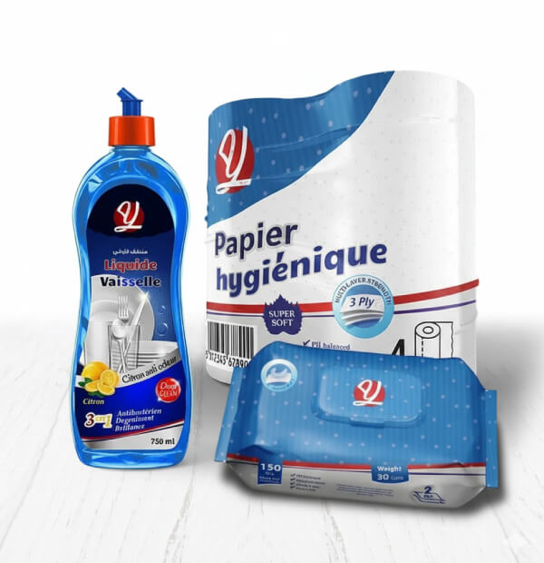 agence design graphique packaging hygiene maroc