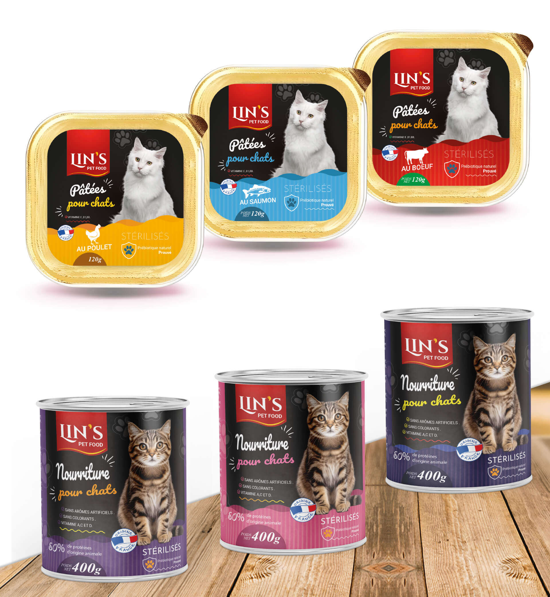 agence design packaging produits pet foods a casablanca