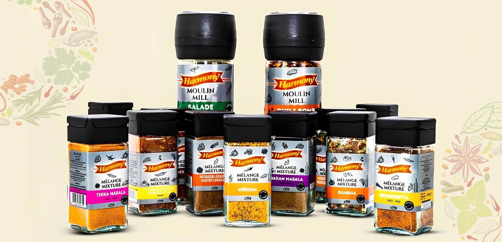 Agence design packaging des epices